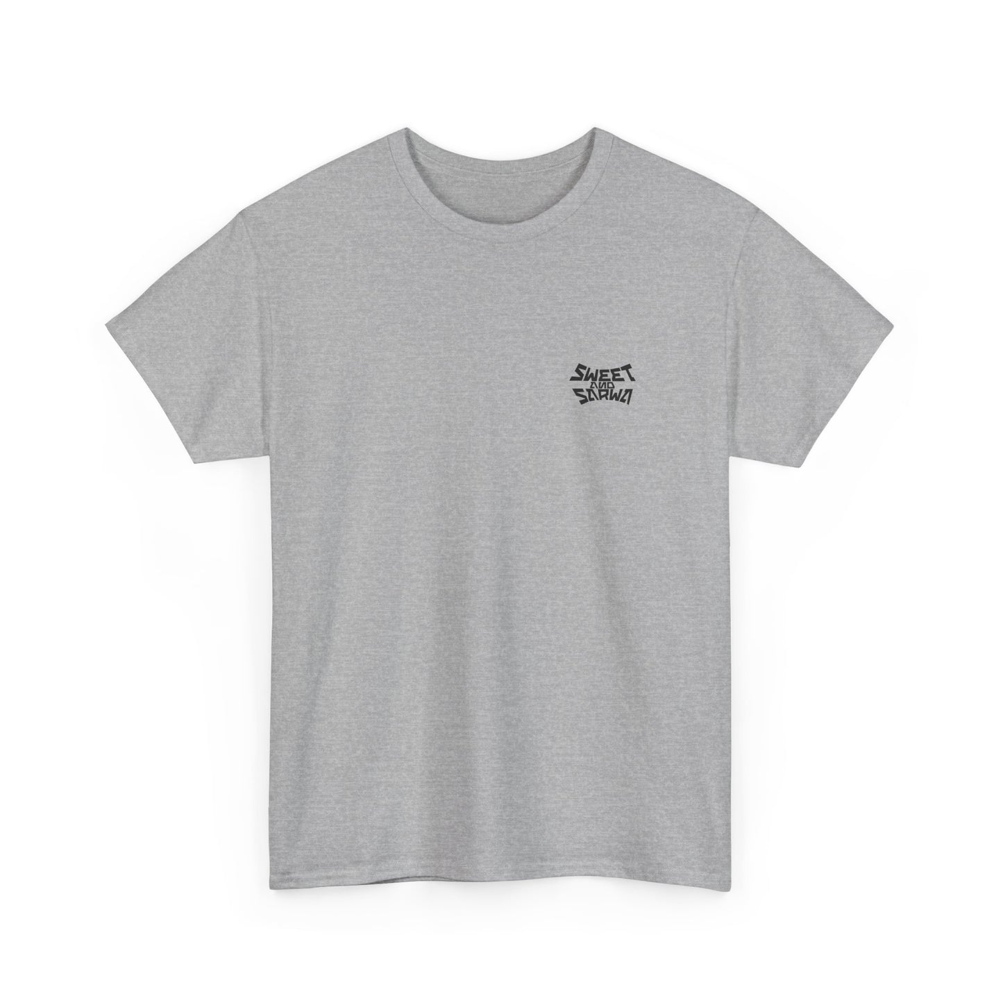 Sweet and Sarwa MMA Menu Tee - Grey