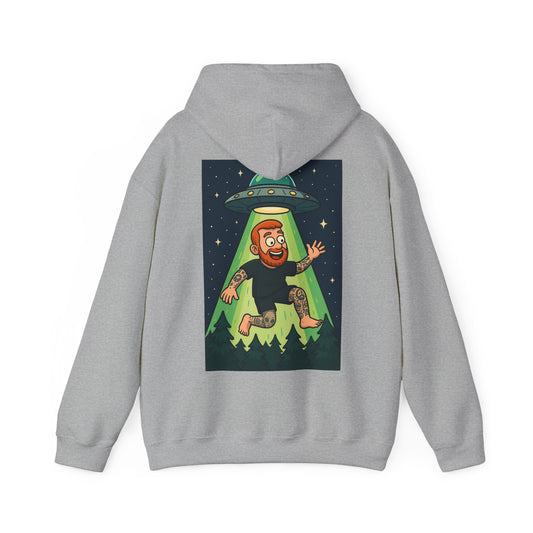 Sweet and Sarwa Alien Abduction Hoodie - Grey