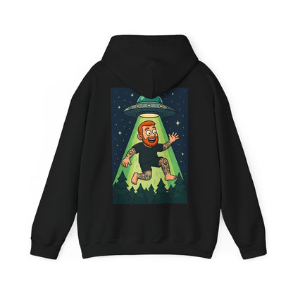 Sweet and Sarwa Alien Abduction Hoodie - Black