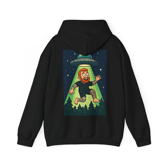 Sweet and Sarwa Alien Abduction Hoodie - Black