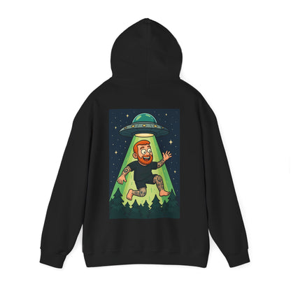 Sweet and Sarwa Alien Abduction Hoodie - Black